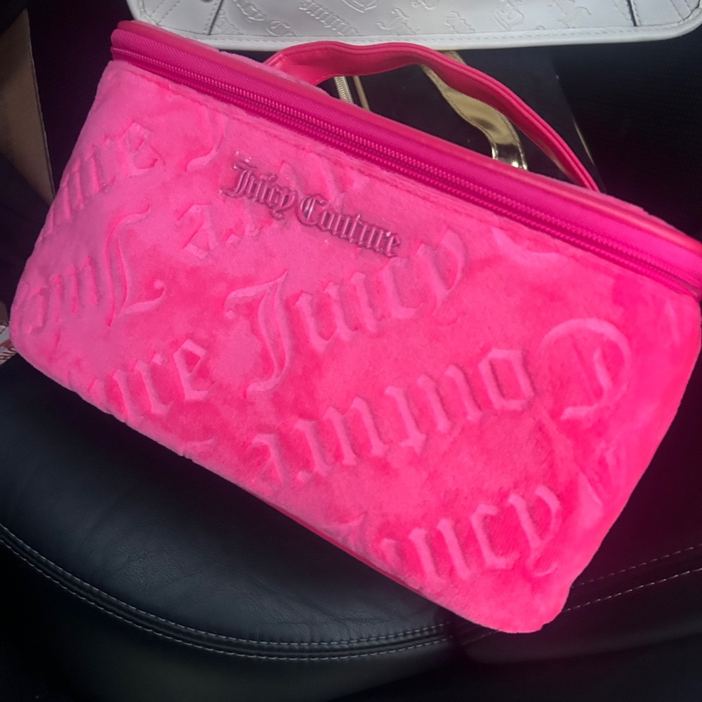 Juicy Couture Pink Cosmetic Bag